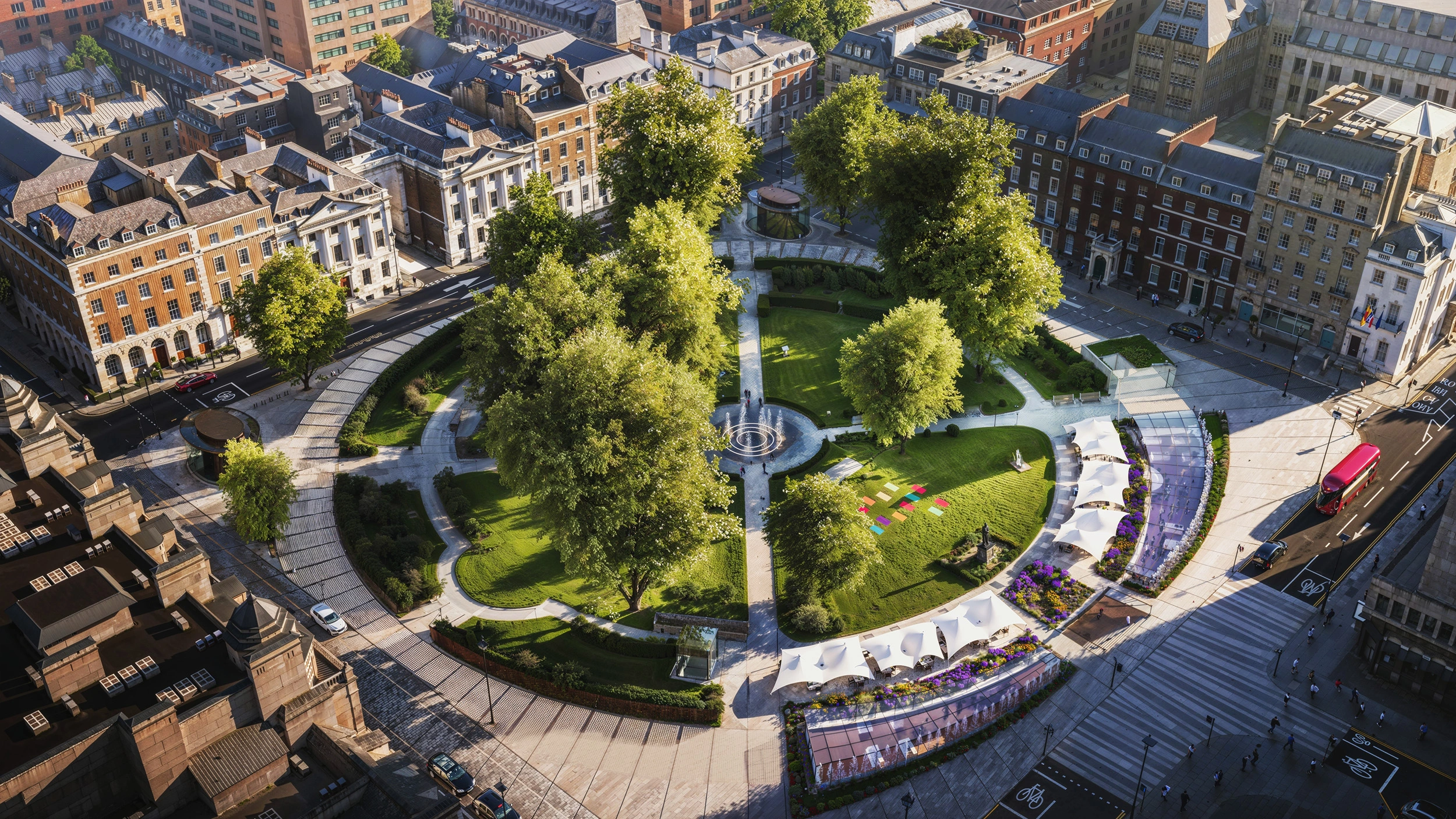Cavendish Square London CGI