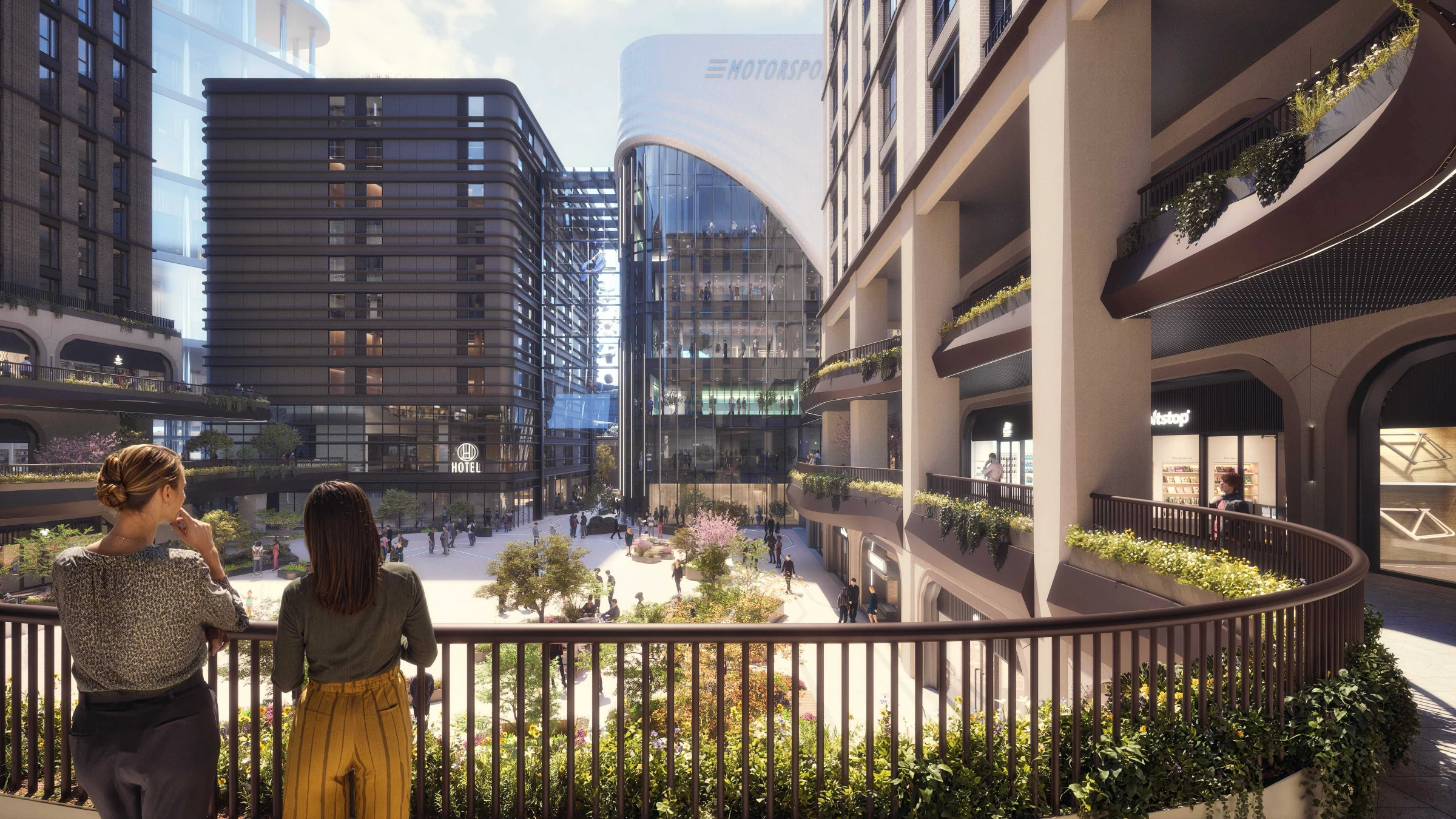 London Motorsport Campus CGI