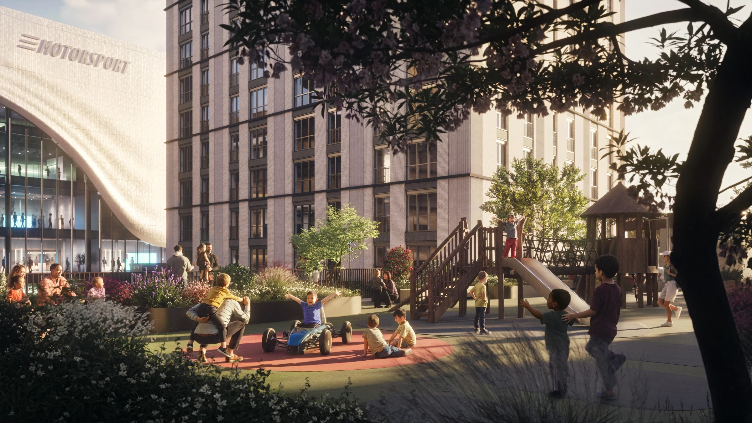 London Motorsport Campus CGI