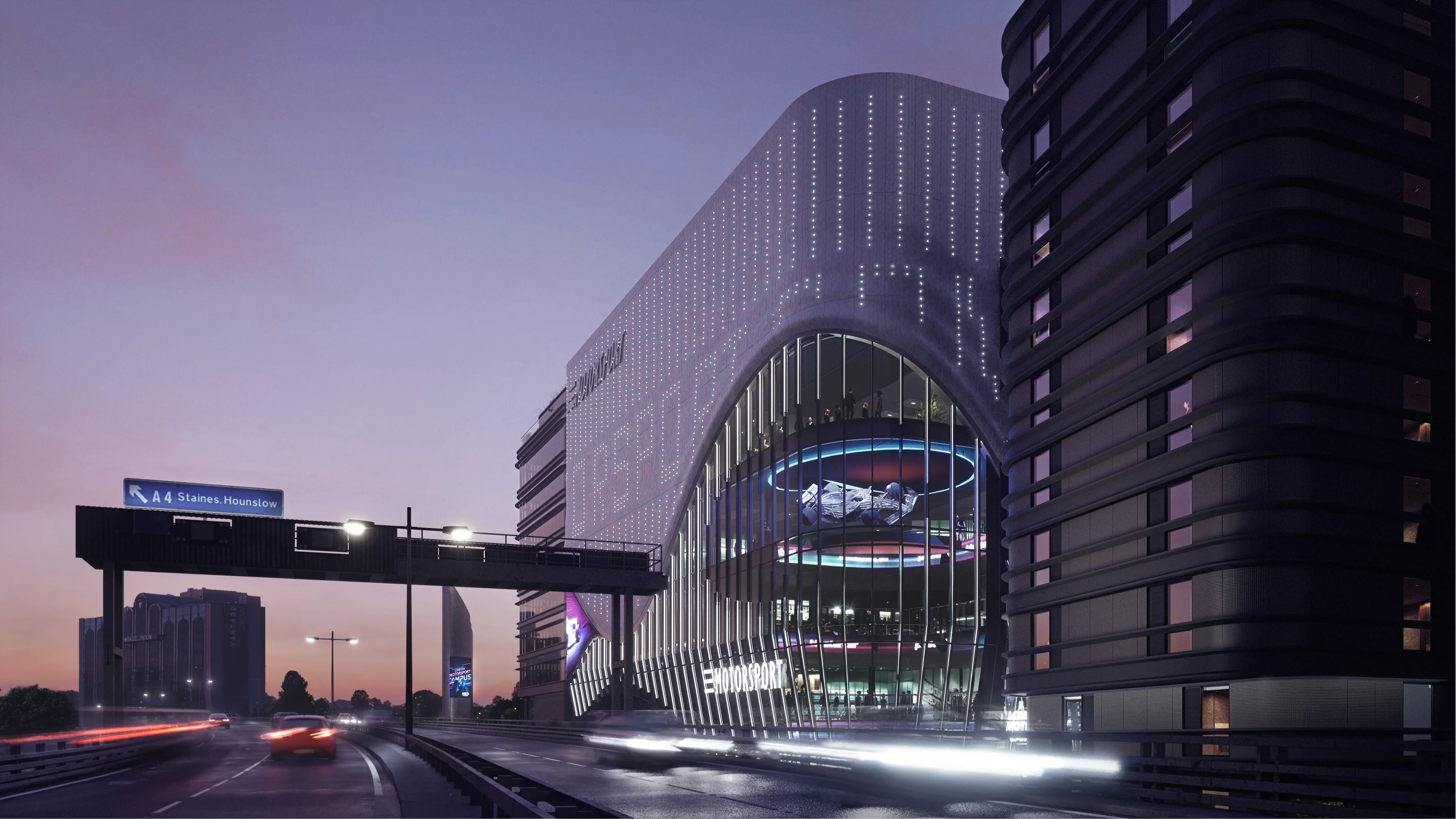 London Motorsport Campus CGI