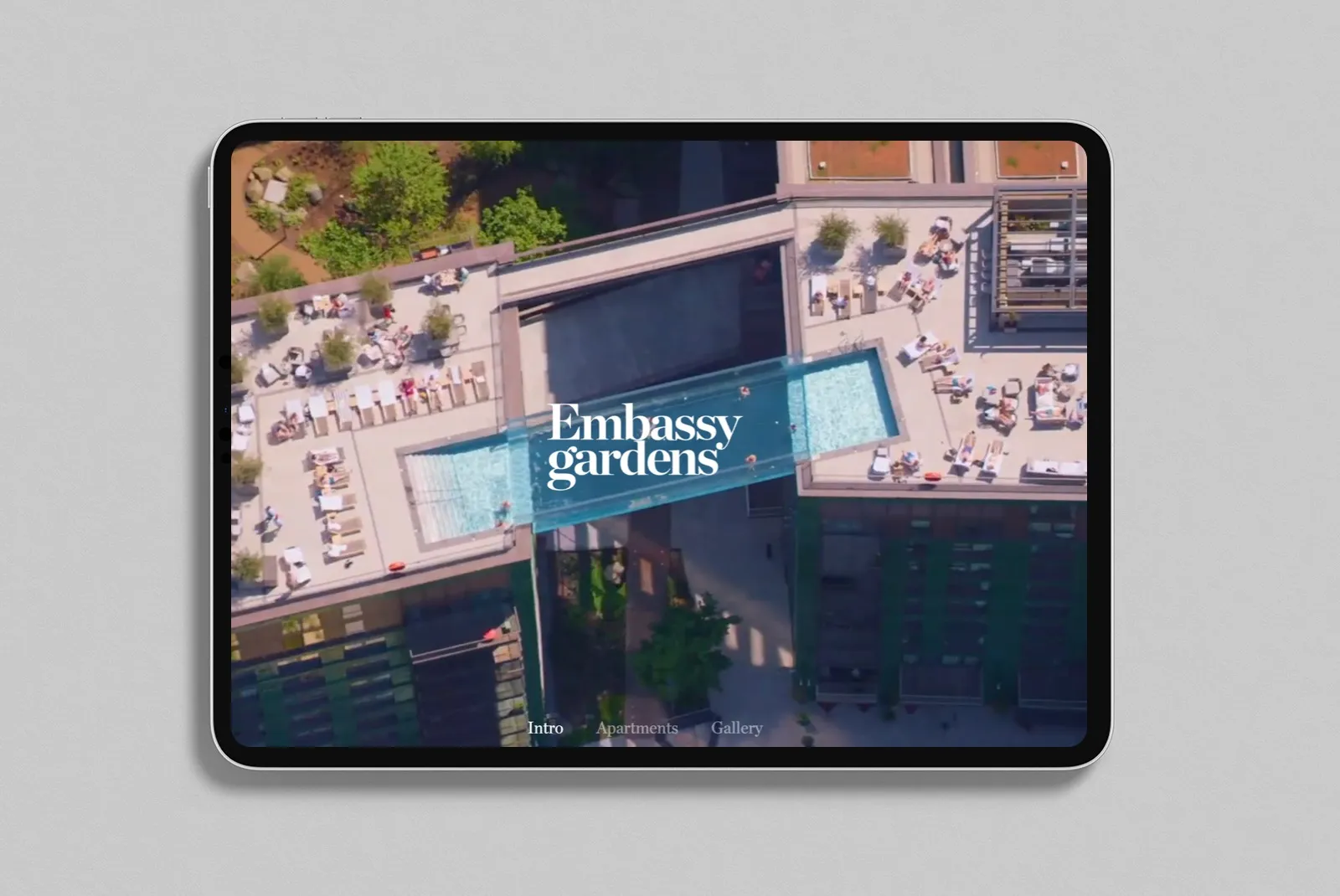 Embassy Gardens App Mockups by REVERE for Ballymore x Eco World